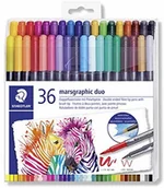 Pozostałe akcesoria dla plastyków - Staedtler mazaków marsgraphic Duo 36er 3001 tb36 3001 TB36 ST - miniaturka - grafika 1