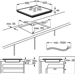 Płyta elektryczna do zabudowy Electrolux Slim-fit EIV654 - Płyty elektryczne do zabudowy - miniaturka - grafika 9