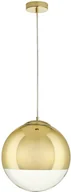 Lampy sufitowe - KKS Nowoczesna lampa wisząca FLASH MP1238-300 pokojowa kula złota - miniaturka - grafika 1
