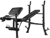 Ławki treningowe - TUNTURI WB40 Compact width Weight Bench ławeczka do podnoszenia ciężarów, czarny, 1 17TSWB4000 - miniaturka - grafika 1