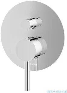 KOHLMAN Axel zestaw prysznicowy z deszczownicą 40 cm chrom QW210AR40 | - Baterie umywalkowe KOHLMAN Axel zestaw prysznicowy z deszczownicą 40 cm chrom QW210AR40 | - Baterie umywalkowe - miniaturka - grafika 5