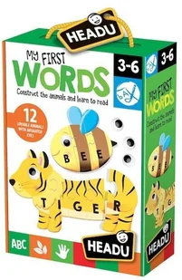 Headu Moje Pierwsze Słowa HEADU - Puzzle - miniaturka - grafika 2