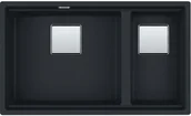 Zlewozmywaki - Franke Komora Kanon KNG 120 czarny mat 125.0633.004 - miniaturka - grafika 1