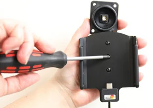 Brodit AB Uchwyt do Huawei P10 Plus z wbudowanym kablem USB oraz ładowarką samochodową 721031 - Uchwyty samochodowe do telefonów - miniaturka - grafika 3