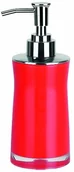 Dozowniki papieru i mydła dla firm - Spirella spirella 10.11340 dozownik mydła Sydney akrylowy Red 10.11340 - miniaturka - grafika 1