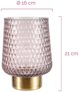 PAULEEN Pauleen Sparkling Glamour lampa stołowa LED - Lampy stojące - miniaturka - grafika 3