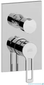 Baterie umywalkowe - Paffoni Ringo-West Bateria podtynkowa z przełącznikiem chrom RIN019CR | - miniaturka - grafika 1