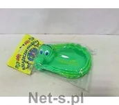 Zabawki do kąpieli - Dromader KLOCKI Zabawka mydelniczka krokodylek w worku 841228 - miniaturka - grafika 1