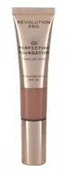 Podkłady do twarzy - Makeup Revolution London London Revolution PRO CC Perfecting SPF30 podkład 26 ml F10 - miniaturka - grafika 1