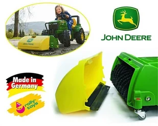 Rolly Toys Zamiatarka John DEERE - Samochody i pojazdy dla dzieci - miniaturka - grafika 3