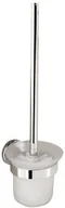 Akcesoria do wc - Aqualine SAMBA Naścienna szczotka toaletowa WC, szkło mleczne SB108 - miniaturka - grafika 1