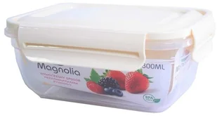 Magnolia Pojemnik plastikowy Magnolia beż 0,8 l - Pojemniki kuchenne - miniaturka - grafika 2