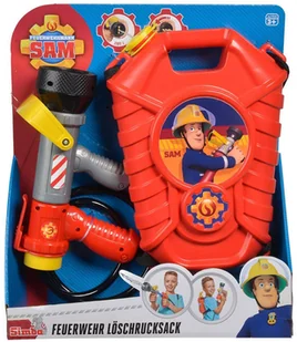 Simba Strażak Sam Gaśnica na wodę Zbiornik Psikawka z regulacją strumienia wody - wysyłka/odbiór osobisty w ciągu 24h 9250916 - Zabawy w naśladowanie dorosłych - miniaturka - grafika 3