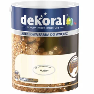 Dekoral Farba Akrylit W Bita Śmietana 5 L - Farby olejne i specjalne - miniaturka - grafika 2