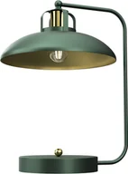 Lampy stojące - Milagro Lampka biurkowa FELIX GREEN/GOLD 1xE27 MLP7711 - miniaturka - grafika 1