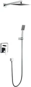 Zestawy prysznicowe - Blue Water MONACO Zestaw prysznicowy podtynkowy z deszczownicą i prysznicem MON-ZKP.150C Chrom MON-ZKP.150C - miniaturka - grafika 1