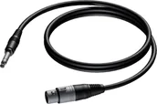 Kable - Procab Kabel CAB723/1.5 XLR female 6.3 mm Jack male stereo 1,5 meter CAB723/1.5 - miniaturka - grafika 1
