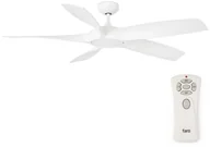 Wentylatory sufitowe - FARO Barcelona 33548 - LED Wentylator sufitowy COCO z pilotem LED/20W/230V - miniaturka - grafika 1