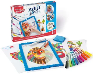 Maped Tablica zmywalna z szablonami i markerami Maped Creativ - Tablice dla dzieci - miniaturka - grafika 3