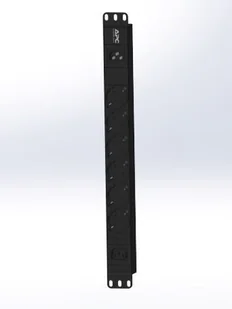 APC Listwa zasilająca EPDU1010 Easy PDU Basic 1U 10A 6SCH,1C13, 230V EPDU1010B-SCH - Listwy zasilające - miniaturka - grafika 2