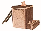 Akcesoria dla gryzoni - Trixie 62002 Natural Living firmy do gier i buddel Wieża, 25 × 24 × 20 cm - miniaturka - grafika 1