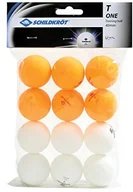 Tenis stołowy - Donic Schildkröt stół do tenisa stołowego-ball T-One Training Pack, biało-pomarańczowy, 40 MM, sztuk 618045 618045 - miniaturka - grafika 1