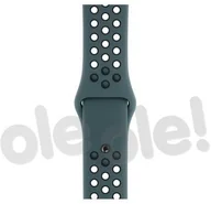 Akcesoria do pulsometrów i zegarków sportowych - Apple Pasek Sportowy Nike 40mm S/M & M/L turkusowy MTMU2ZM/A - miniaturka - grafika 1
