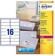 Dodatki do drukarek i skanerów - Avery etykiety adresowe schnellabloesend L7162-250 - miniaturka - grafika 1
