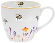 Kubki - Leonardo Lesser & pavey collection KUBEK PORCELANOWY - PSZCZOŁY - Busy Bees - DUŻY - miniaturka - grafika 1