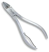 Akcesoria do paznokci - Solingen credo cążki do paznokci 12 cm, zaokrąglone końcówki, mattchrom 87637 - miniaturka - grafika 1