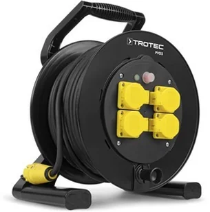 BEN TROTEC Bęben kablowy PVD3 / przewód 40 m czarny - Przedłużacze i rozgałęźniki - miniaturka - grafika 2