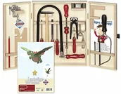 Mały majsterkowicz - Pebaro 401S  ekologiczna szafka na wyrzynarki, bez tworzyw sztucznych, 37 x 30 x 7 cm - miniaturka - grafika 1