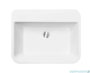 Besco Assos S-Line umywalka wolnostojąca 40x50x85cm #UMD-AP-WO - Umywalki - miniaturka - grafika 4