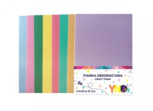 Pianka dekoracyjna, plecionka, A4, kolorowa - Zabawki kreatywne - miniaturka - grafika 2
