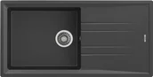Zlewozmywaki - Teka Zlewozmywak STONE 60 L-TG 1B 1D Ciemny szary 115330006 - miniaturka - grafika 1