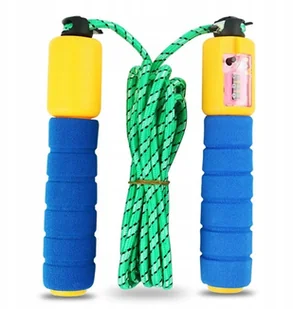 Skakanka Z Licznikiem Fitness Crossfit Regulacja - Skakanki - miniaturka - grafika 12