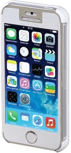 Hama Etui Booklet Mirros do iPhone 5/5S Biały (119106) - Etui i futerały do telefonów - miniaturka - grafika 2