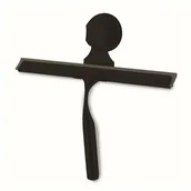 Inne artykuły do sprzątania - Compactor Uchwyt ze ściągaczką łazienkową Bestlock Black - miniaturka - grafika 1