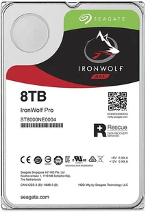 Seagate Dysk serwerowy Dysk IronWolfPro 3.5 8TB SATA/600 7200RPM 256MB cache ST8000NE0004 - Dyski serwerowe - miniaturka - grafika 2
