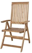 Fotele i krzesła ogrodowe - Siena Garden SIENA GARDEN 120497 fotel składany paleros drewno akacjowe FSC 100% okucia wykonana ze stali galwanizowanej oparcie kilkustopniową regulacją (GFA-COC-001447) - miniaturka - grafika 1