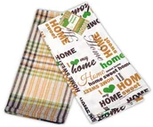 Pozostałe akcesoria kuchenne - ESSEX KOMPLET ŚCIEREK KUCHENNCYH SWEET HOME 45X65 BRĄZOWY zakupy dla domu i biura! 27814BRąP0406 - miniaturka - grafika 1