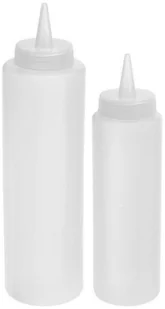 Butelka, pojemnik, dyspenser, dozownik, 250+500 ml, 2szt kod: O-124500  - Pozostałe akcesoria kuchenne - miniaturka - grafika 2