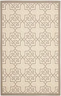 Dywany zewnętrzne - Safavieh cy7931  79 a21 Serafina uniwersalne-Wewnętrzny/zewnętrzny dywan, polipropylen, beżowy/ciemny beż CY7931-79A21-4 - miniaturka - grafika 1