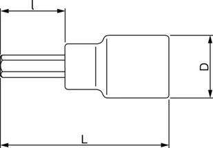 BAHCO nasadka ręczna 3/8" z końcówką imbusową, 5 mm, [7409M-5] - Klucze i nasadki - miniaturka - grafika 2