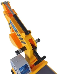 Lean Duża Koparka Jeździk Koparka Budowa Kask Żółty 9270 - Jeździki dla dzieci - miniaturka - grafika 10