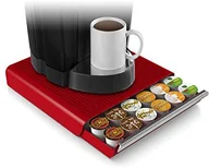 Pozostałe akcesoria kuchenne - Mind Reader 'Anchor' na kapsułki Dolce Gusto/36/Keurig K-verismo/cbtl kubek na kawę TRY26PC-RED - miniaturka - grafika 1