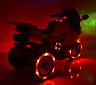 Super-Toys DUŻY MOTOR ŚCIGACZ STRONG 2 EXCLUSIVE/518 DLX-518-CZERWONY - Pojazdy elektryczne dla dzieci - miniaturka - grafika 23