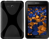 Etui do tabletów - Samsung mumbi mumbi X-TPU etui kompatybilne z Galaxy Tab 3 Lite Wi-Fi Case Cover, czarne Galaxy Tab 3 Lite - miniaturka - grafika 1