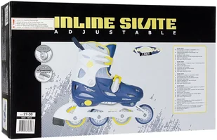 Nijdam Rolki regulowane do nauki dla dzieci 52SJ-MAG-27-30 - Rolki - miniaturka - grafika 4