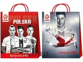 Opakowania i torebki na prezenty - Interdruk Torebka INTERDRUK mała TH4 PZPN AA622INT - miniaturka - grafika 1